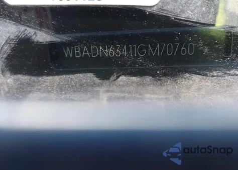 2001 BMW 540Ia z USA, uszkodzony, nr VIN WBADN63411GM70760